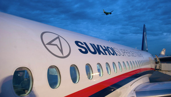 Самолет Superjet 100. Архивное фото